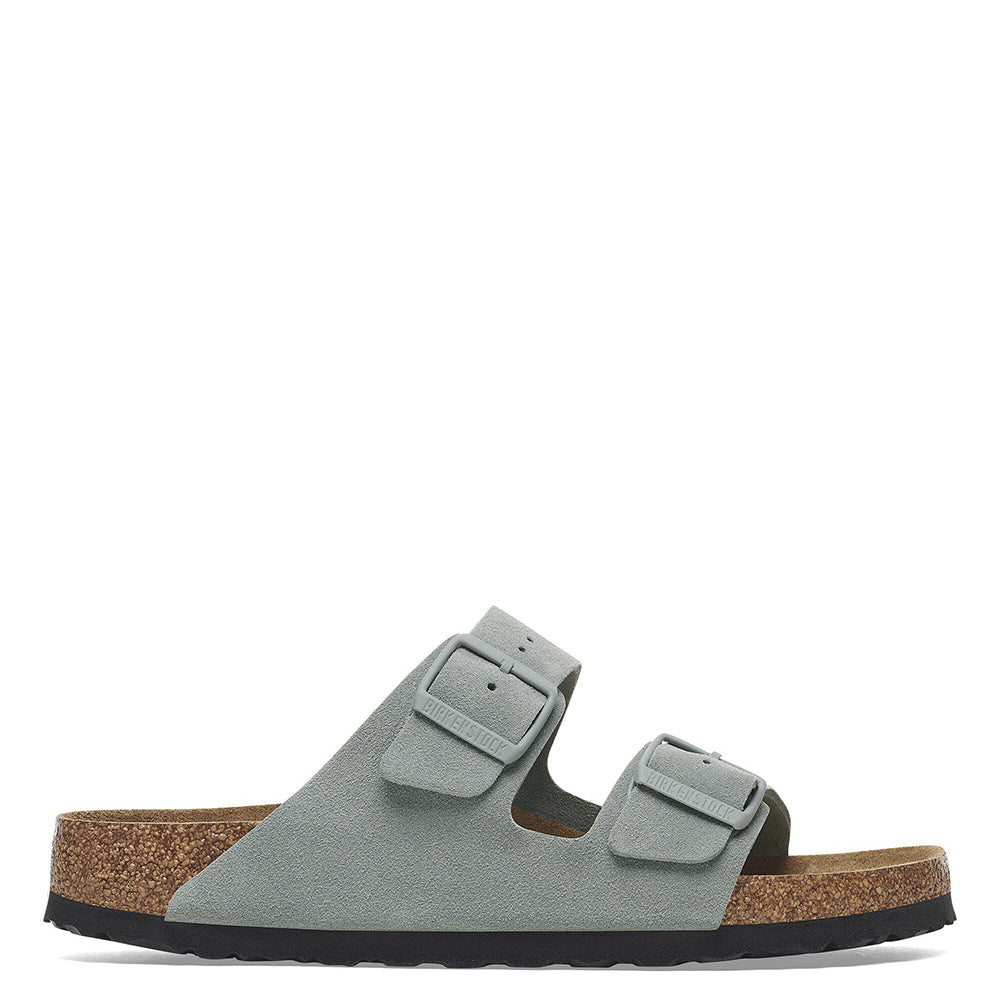 Ontoria Arizona Soft Footbed Pure Sage Sandal - Comfortable & Supportive Leather Sandals