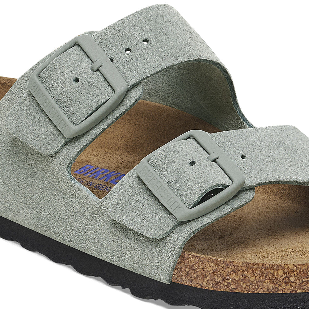 Ontoria Arizona Soft Footbed Pure Sage Sandal - Comfortable & Supportive Leather Sandals - Image 6