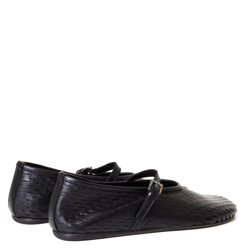 Ontoria Women's Perforated Leather Mary Jane - Elegant & Comfortable Everyday Flats - Image 4